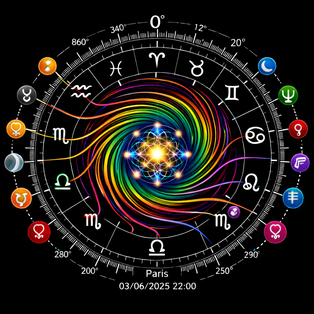 Exemple de thème visuel Helios Astro